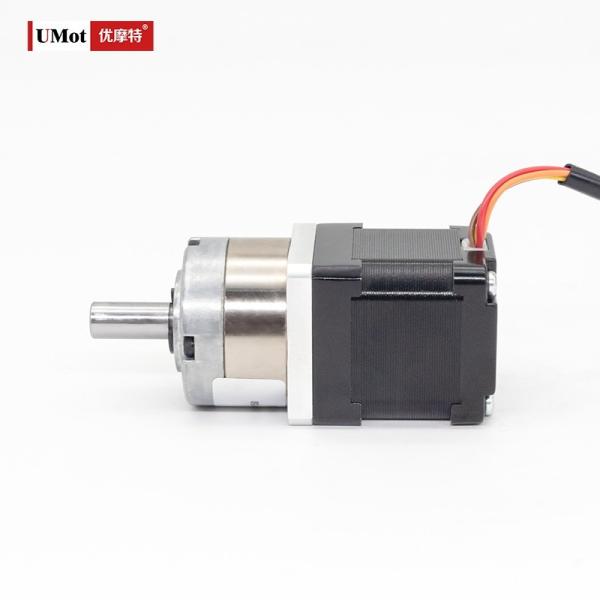 Nema 14 Micro Geared Stepper Motor With Planetary Gear Reducer Max.Ratio 1 139 Rated Current 1A