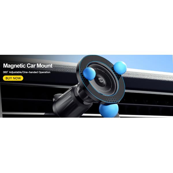 Essager ES-ZJ27 serie de cargadores de teléfono de ventilación de seguridad magnética para automóviles