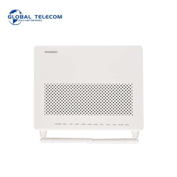Huawei Hg8245 ONU Modem Fiber Optic 4ge 2 Pots Phone Ports Ftth Gpon Onu