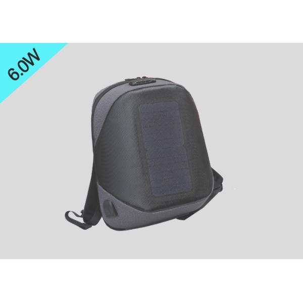 High Capacity Solar Panel Backpack Anti Theft Portable Solar Battery Backpack