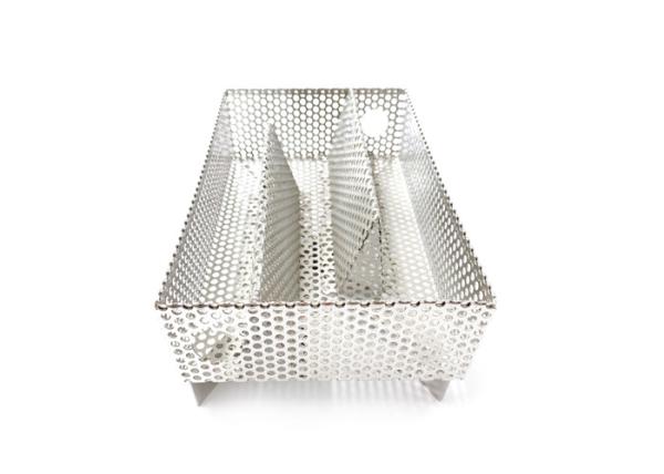 5*8 Inch Perforated BBQ Grill Cooking Tool Smoking Meat Cold Smoker Generator