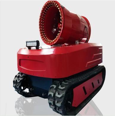 Robô de controle remoto da detecção de fumo do fogo do equipamento protetor da luta contra o incêndio