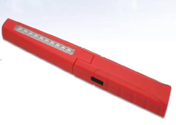 Luz recarregável sem corda vermelha do trabalho, luz material de alumínio 3.5W 200lm do trabalho da bateria