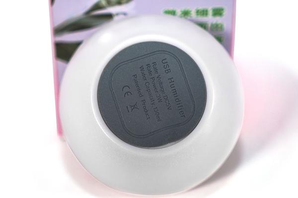 Flower bud wood grain humidifier- humidifier essential oil aromatherapy lamp bedroom Nightlight incense portable aromath