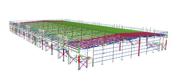 Construcción de estructura de acero prefabricada para taller de vegetales, estructura de acero para oficina, construcción de villa