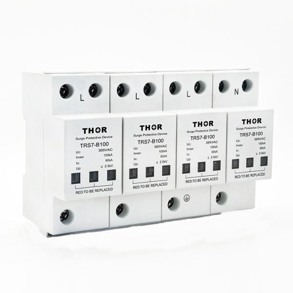 100KA lightning surge arrester surge suppressor electrical surge protective device spd