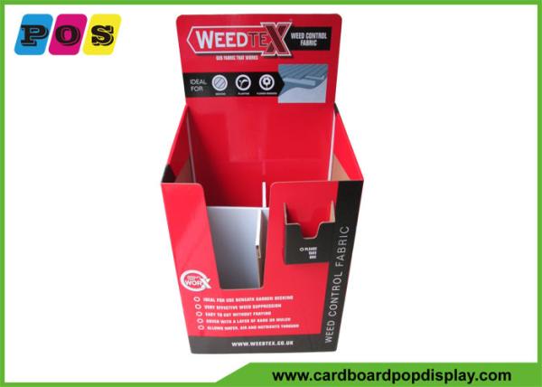 Durable Cardboard Display Dump Bins Retail Carton Recycle Sturdy DB028