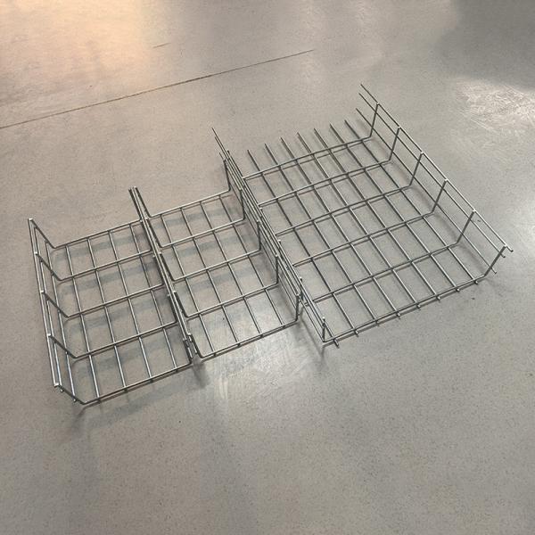 Network Cable Tray 4 Inches Depth Standard Cable Compatible Brackets Included