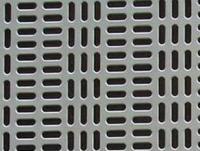 Plaque perforée à fente avec filtrabilité supérieure 3 15 mm fente en forme de trou