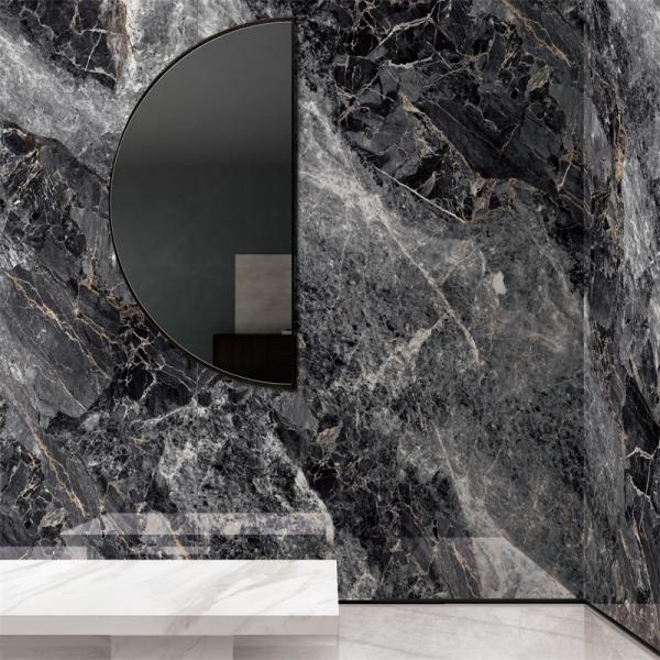 6mm 12mm Honed Calacatta Sintered Stone Big Slabs Heat Resistant