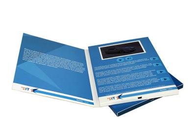 Promotion Gifts Lcd Video Brochure Event Invitation Cards With Screen And Speaker