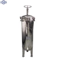 Caixa de filtro multi-saco de aço inoxidável SS 304/316L para alimentos e mel