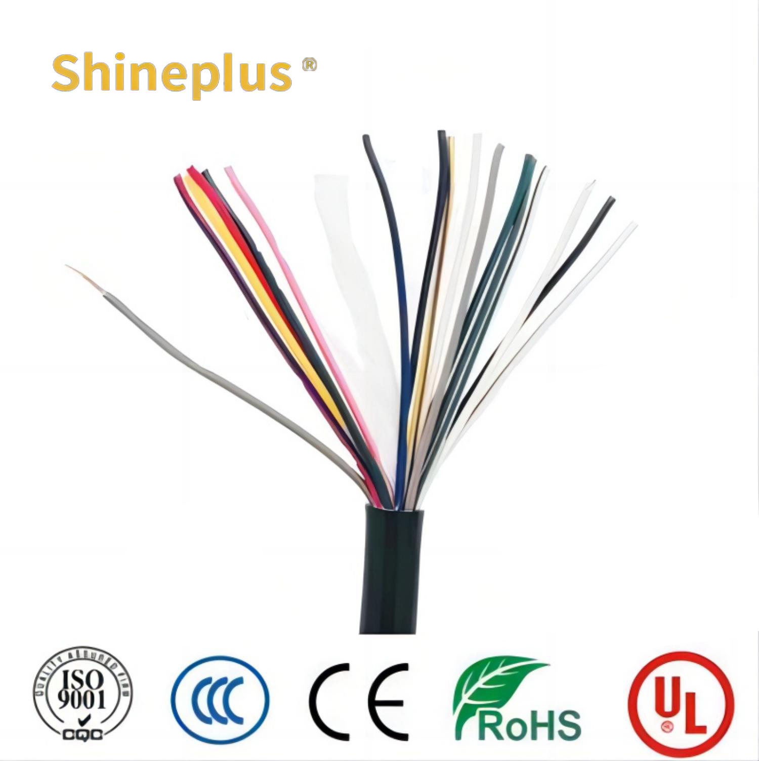 Двойной щит UL2725 консервированный медный кабель 30V 1P X 28 + 2C X 26