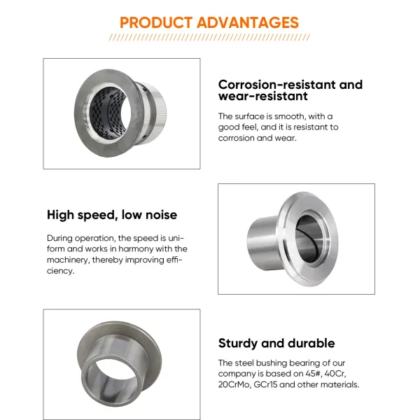 Precision Bearings Wear Resistant Steel Excavator Bucket Bushing