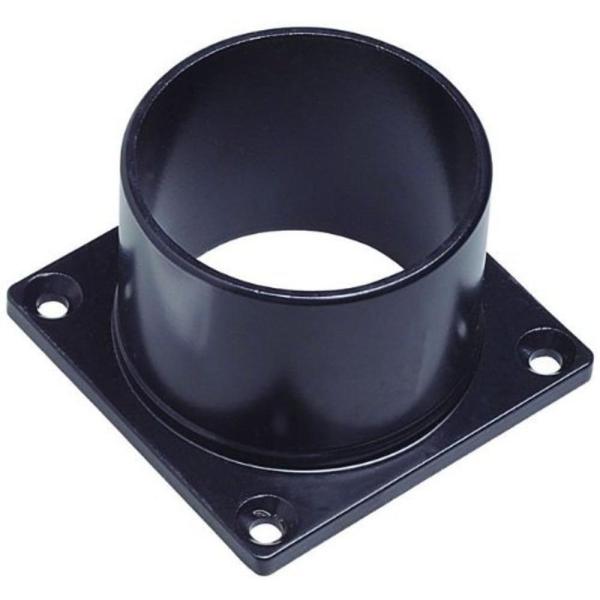 Чернопокрытая наружная светильница с стальным материалом и базой столба на пирсе