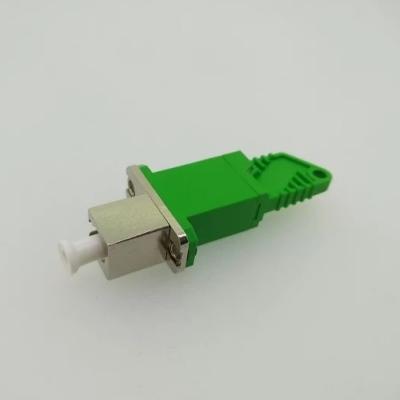 E2000/APC To LC/APC Hybrid Adapters Single Model Green Simplex E2000/APC TO LC/APC single Mode Simplex Fiber Opitc Hybrid Adapter