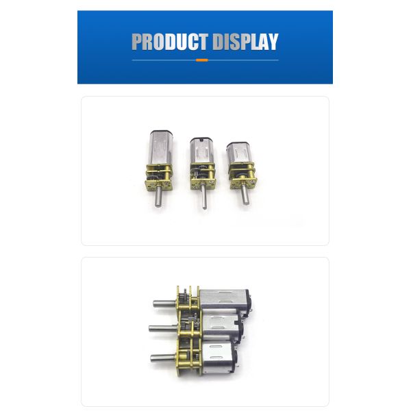 FT-12FGMN20 High Quality N20 Gear Motor