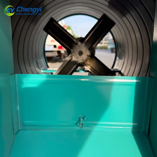 Gasoline Grain Blower Seed Cleaning Machine For Off Grid Farm Diesel Motor Use