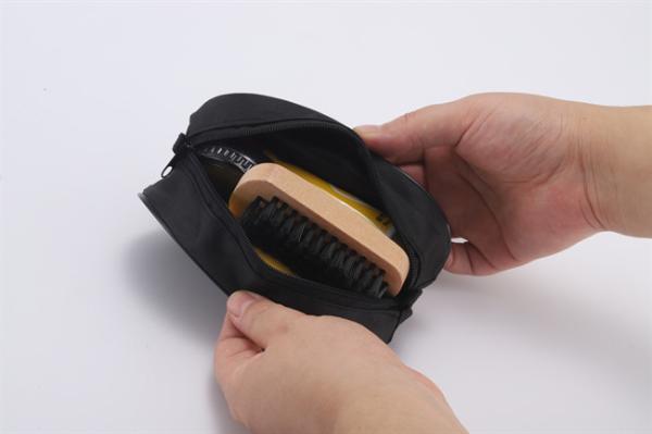 Shoe Shine Kit With Oxford Fabric Bag Hose Shoe Polish Cream Sponge Cleaner Leather Care Products OEM