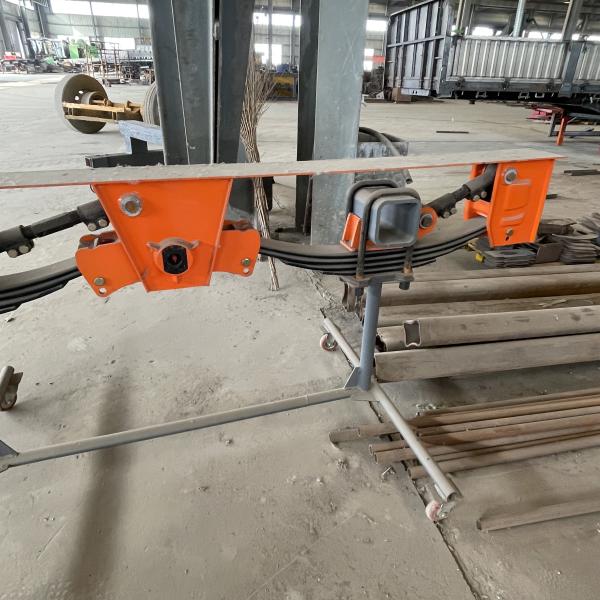 50 toneladas de carga útil máxima Semi-reboque Suspensão independente com 1 em Jasmine Peças de reboque