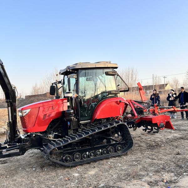 Multipurpose 120HP Crawler Tractor Cultivator Rubber Track Crawler Tractor For Sale