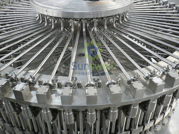 Линия высокоскоростной горячей воды машины завалки питья автоматической заполняя