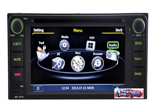 Car Stereo for Toyota RAV4 Hilux Land Cruiser Prado Camry Corolla GPS Navi Stereo DVD