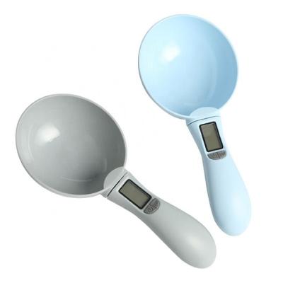 Food Weight Measuring Scale Digital Display Portable Pet Measure Spoon for Cat and Dog Feeding