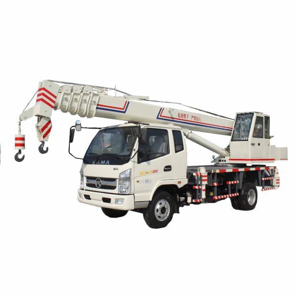 6-16 Ton Hydraulic Truck Mounted Crane For Construction Material Loading