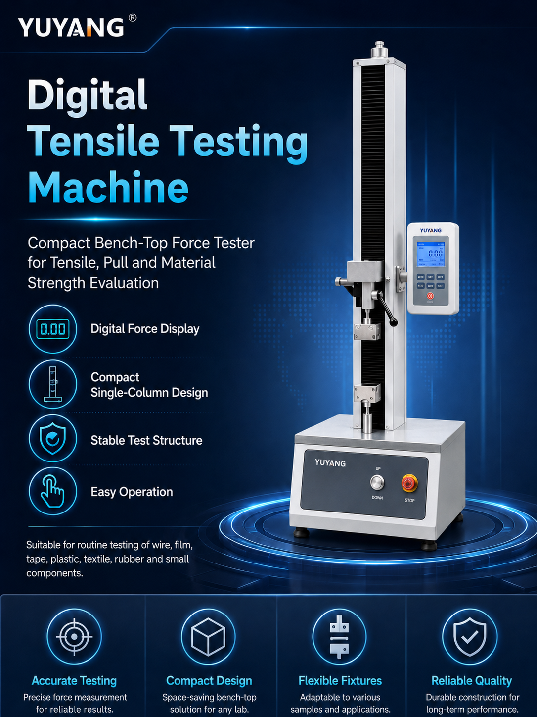 YY-LDS5 Digital Tensile Testing Machine