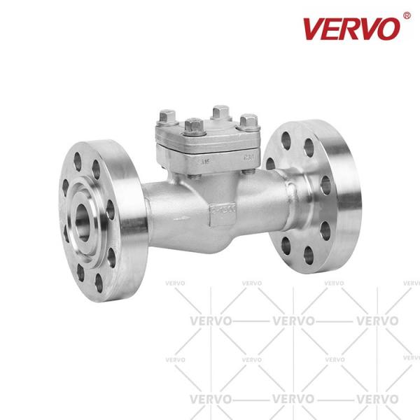 Classe de aço inoxidável de aço forjada flangeada soldada 2500 de Rtj 2inch Dn50 da válvula de verificação