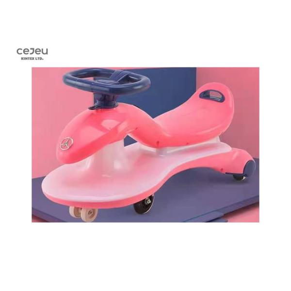 Дети проблескивать отбрасывают автомобили управляя универсалией автомобиль 18kg качания колеса 2 слоев