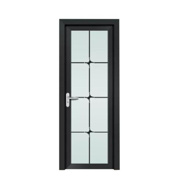 Чернота Matt Windproof алюминиевой двери окна двухгусеничная стальная