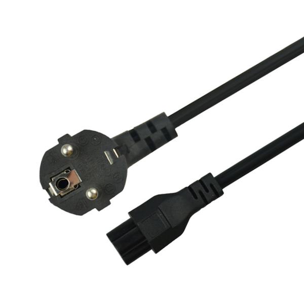 Home Appliance EU Power Cord 3 Pin Computer Power Cable 1mtr-2mtr