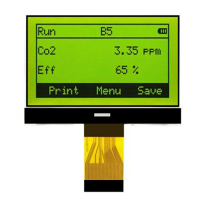 módulo da exposição gráfica do LCD do cinza 128X64 com o luminoso lateral branco HTG12864-93