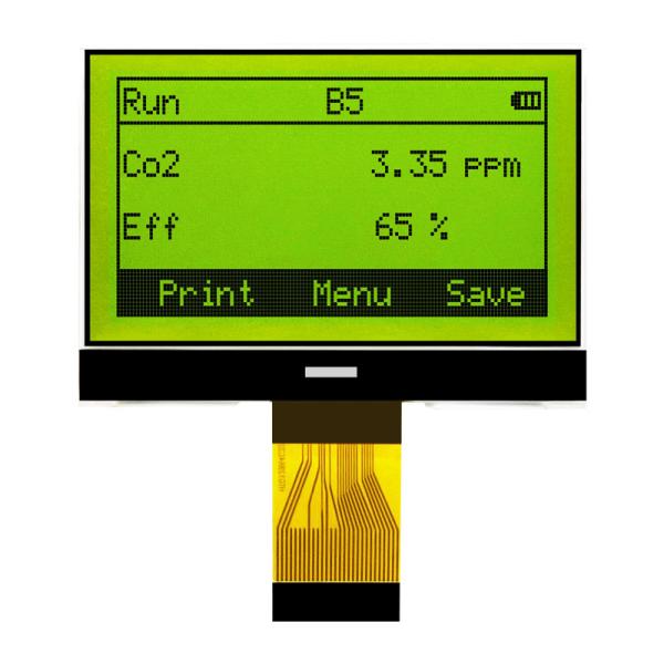 módulo da exposição gráfica do LCD do cinza 128X64 com o luminoso lateral branco HTG12864-93