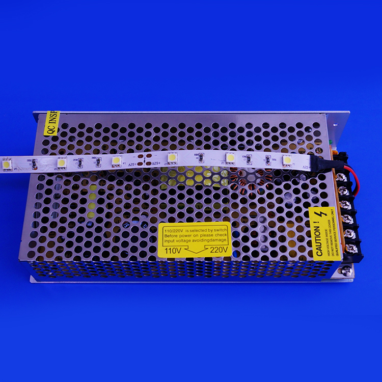 DC 220v CCTV к цвету серебра электропитания 20A СИД 12v 250W переключая