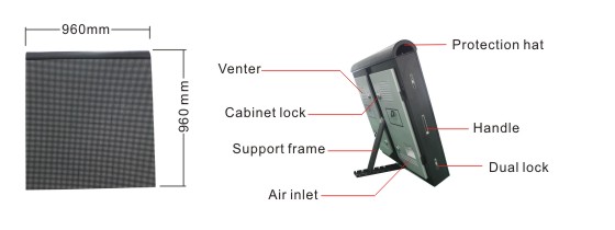 P10 Football field led display