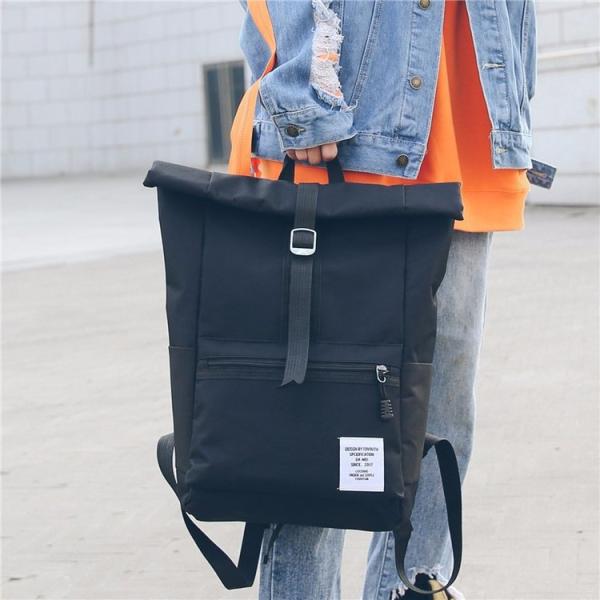 Schoolbag female middle school students Korean version of big backpack Japanese backpack academic business bag