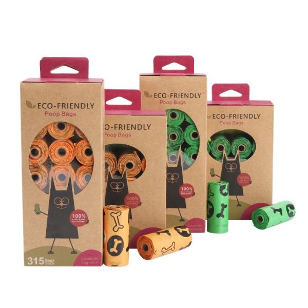 Sacos de cocô para cães à prova de vazamento Eco-friendly For All Dogs Pet Poop Clean Item Type