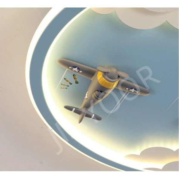 Home Decoration Lighting Modern Lighting Lustre Indoor LED Children Room airplane ceiling light(WH-MA-298)