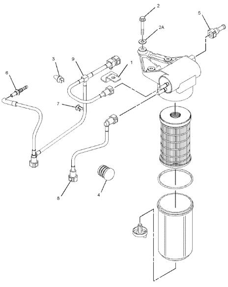насос затравки топлива  4677011 467-7011 для частей строительной техники