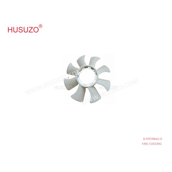 8970786620  Cooling Fan For ISUZU 4HF1 8-97078662-0