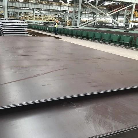 S235 S355 SS400 ASTM HR Chapa de chapa de aço carbono leve resistente ao desgaste