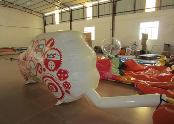 Sinais de publicidade infláveis ​​em pé para decoração de parede inflável comercial para venda