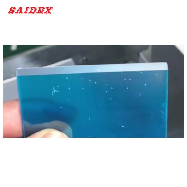 acrylic chamfering machine position adjusting plate by loosen screw