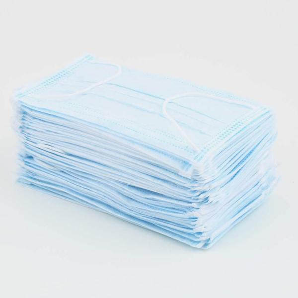 Elastic Earloop CE 3 Ply Disposable Face Mask With BFE  protective