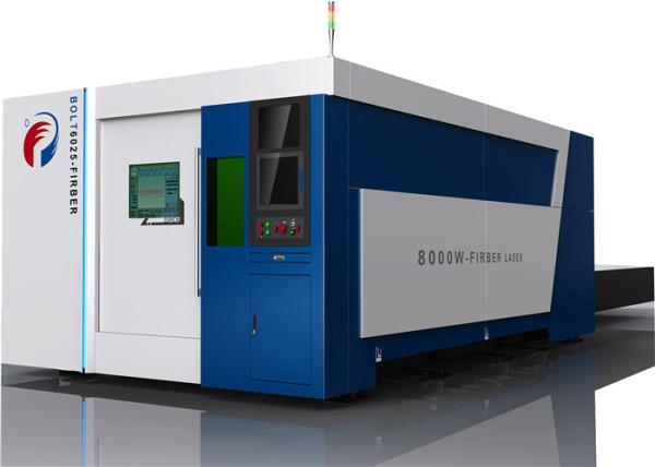 Long Running Sheet Metal Laser Cutting Machine 8000W 380V 50Hz Frequency