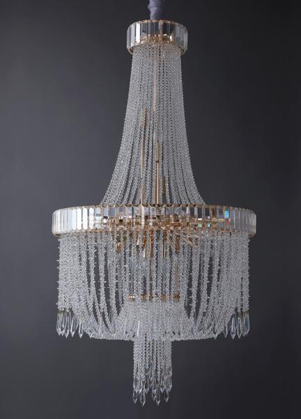 Led Crystal Chandelier Modern Living Room Hanging Lamp Luxury french empire crystal chandelier(WH-CY-245)