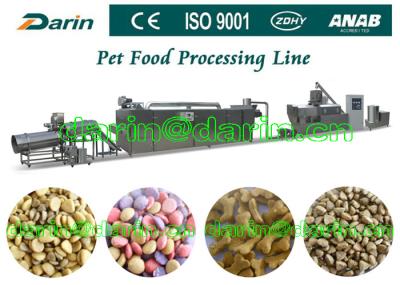 Machine automatique d'extrudeuse d'aliment pour animaux familiers pour le chien, chat, poisson
